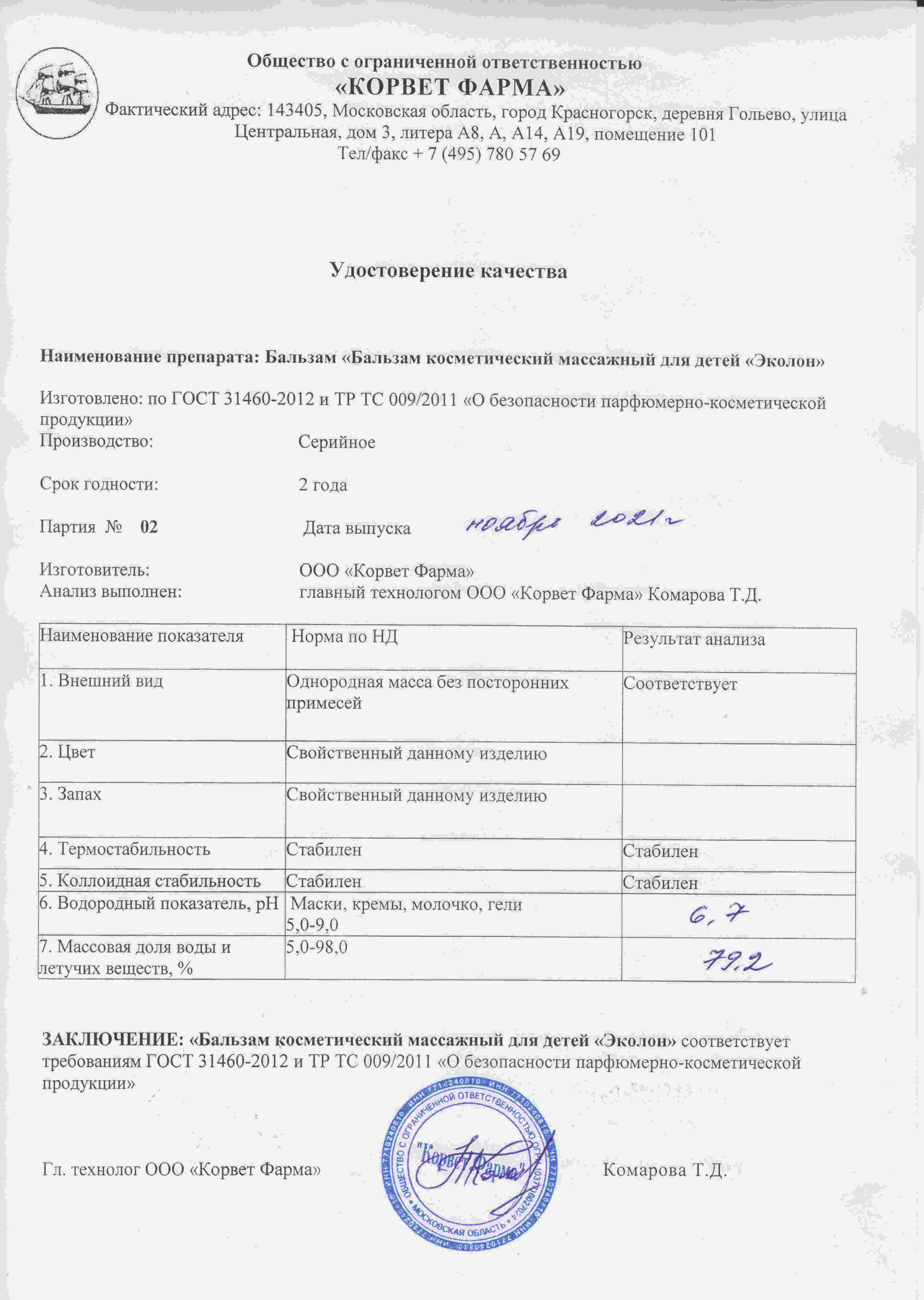 Паспорт №11202102